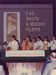 franceschi Vescovo Filippo Franceschi e L'AC