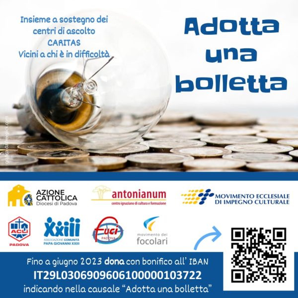 adotta una bolletta copertina